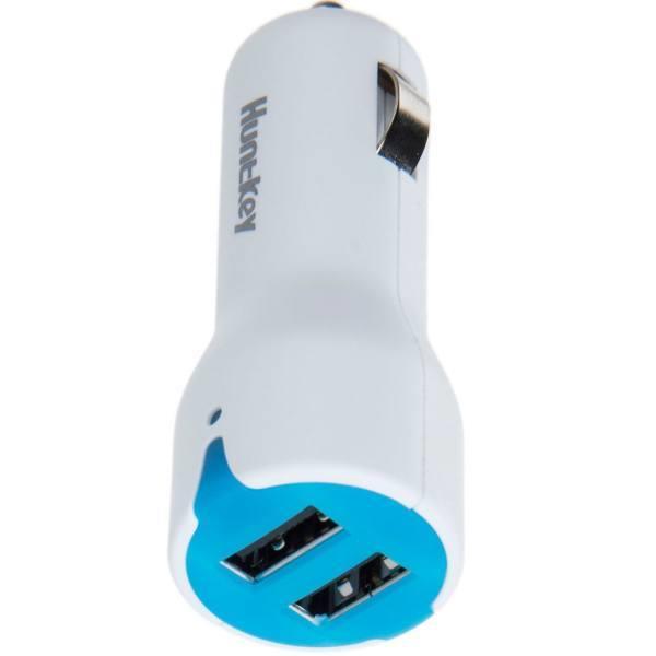 شارژر فندکی خودرو هانت کی دی 203 HuntKey USB Car Charger CarMate D203